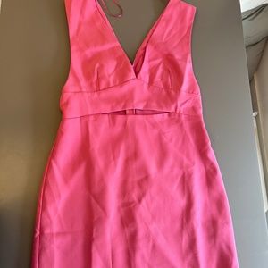NWT!  Light pink dress with cut out detail